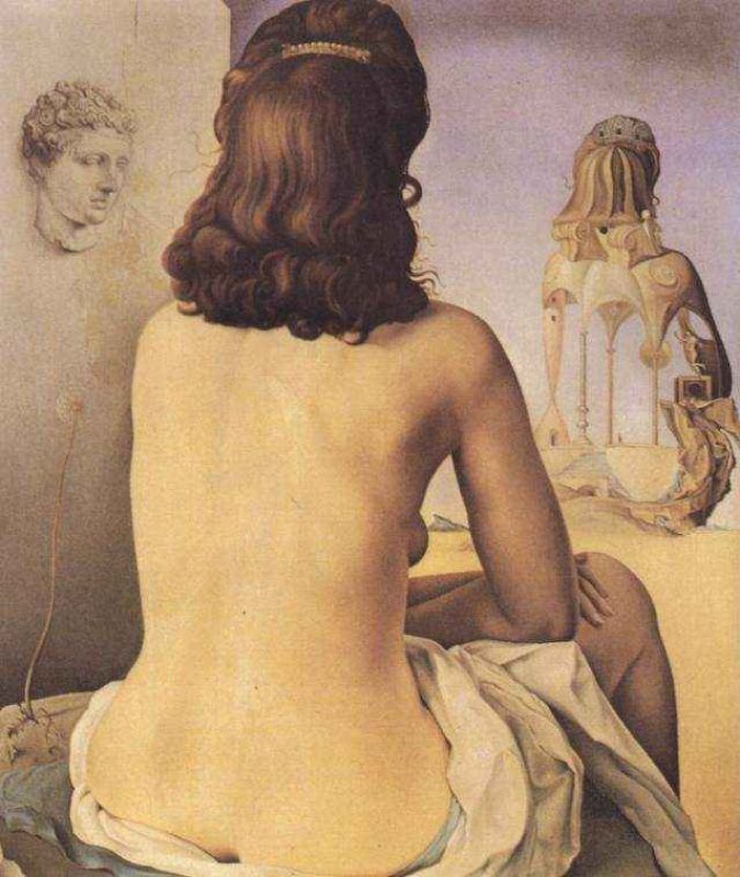 1945_02_my wife naked looking at her own body 1945.jpg